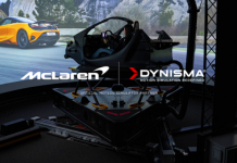 McLaren Automotive Announces Dynisma as Official Motion Simulator Partner