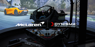 McLaren Automotive Announces Dynisma as Official Motion Simulator Partner